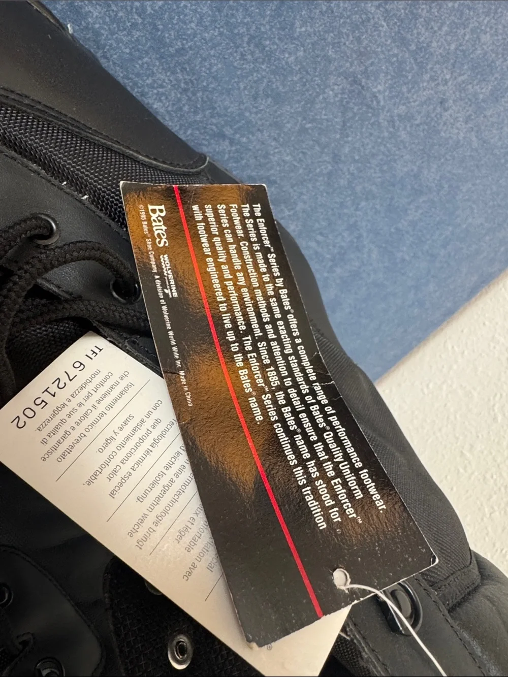 Bates Black Tactical Duty Boots